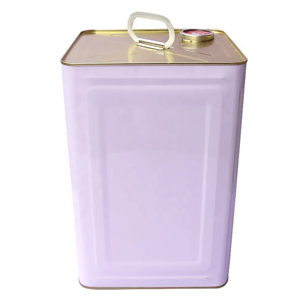 20 Liters Empty square Metal Tin Can for Olive Oil
