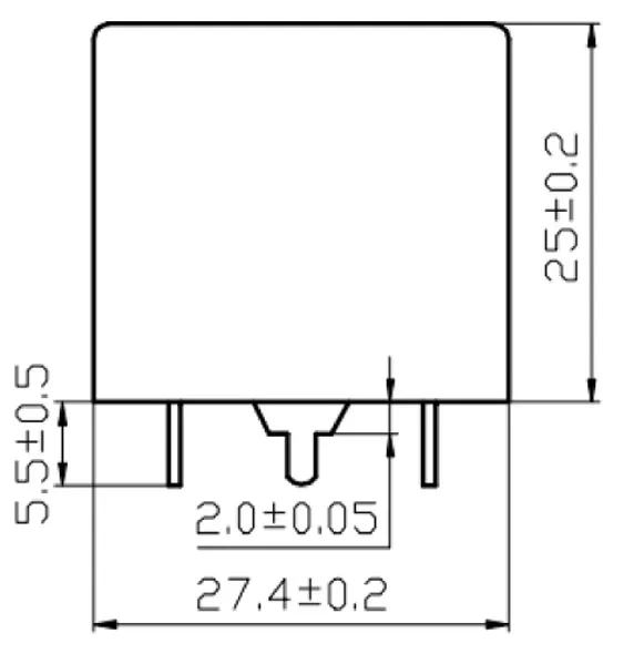 Высокое качество 4 pin Авто pcb реле