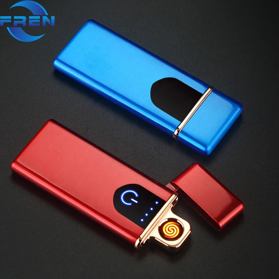 FR-703 Новый Беспламенного перезаряжаемые электрический USB Зажигалка нагревательный провод катушки зажигания зажигалка