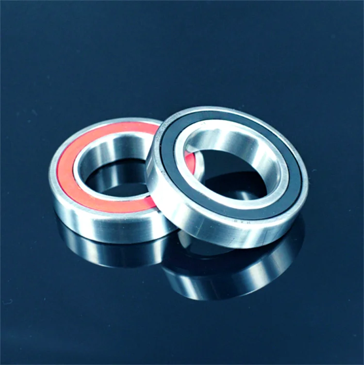 High Speed P4 Grade Spindle Ceramic Bearing H7002C 2RZ P4 Angular Contact Cemramic Ball Bearing 15x32x9mm