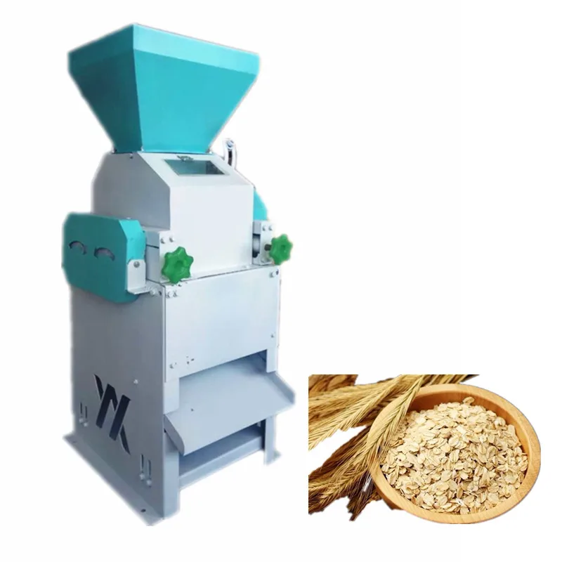 Small Oatmeal Making Machine Oats Corn Flakes Machine