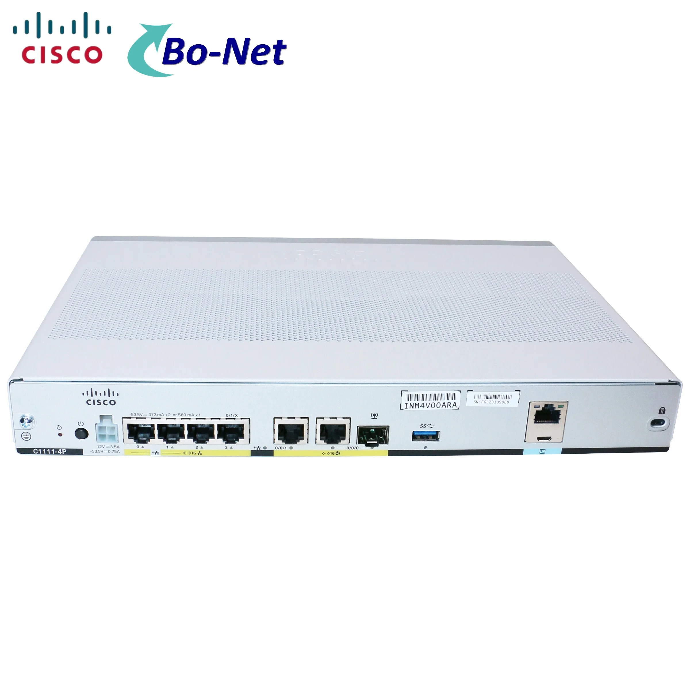 C1111-4P ISR1100 Série 4-Portas Gigabit Cisco Integrated Services Routers