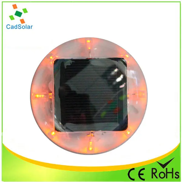 360 Degree Flashing Light Solar Road Stud with CE Approved Road Cone Light