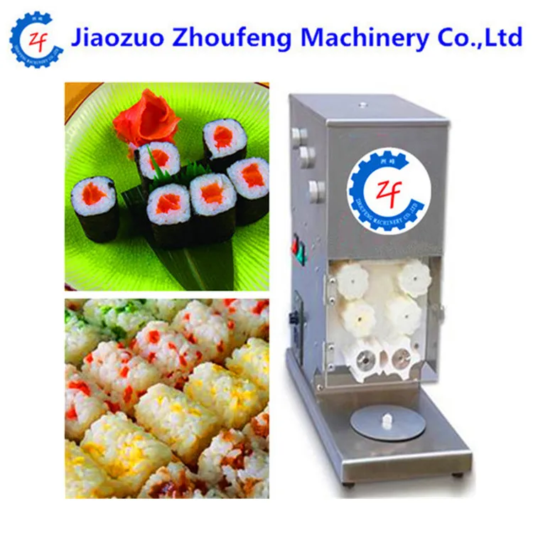 Sushi Roll Molding Machine Sushi Maker Japanese Rice Ball Cake Roll Machine  Round Square Sushi Forming Making Machine