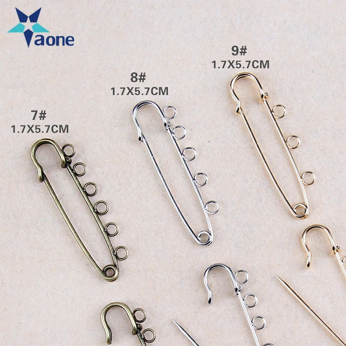 Золотые и Серебряные железные булавки Kilt безопасная брошь для одежды фурнитура застежка ювелирные изделия ткань шитья «сделай сам» домашние