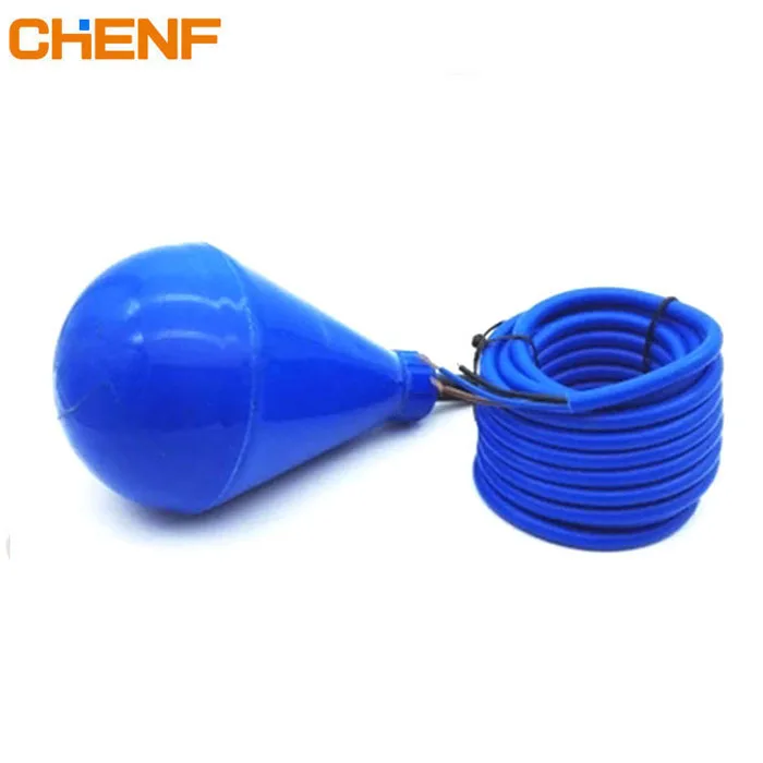 Electrical and Mechanical 2M Cable Water Pump Float Switch Plastic Float Level Controller for Sewage Liquid Media Type