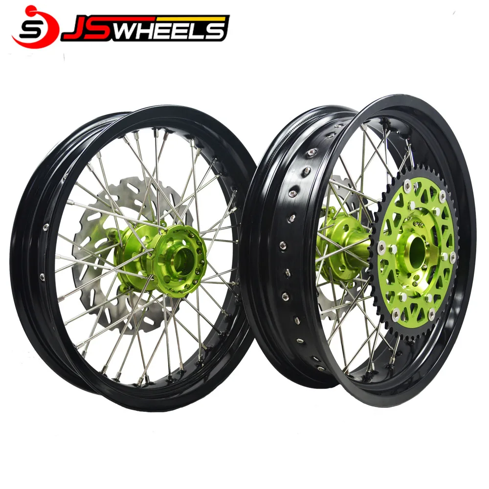 KX KXF 125 250 450 250F 450F スーパーモタード オートバイ 17インチ