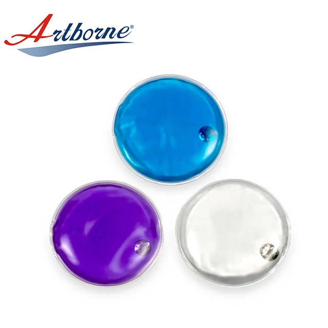 Artborne Reusable Click Heat Pack Hot Cold Pack Round Shape Hand Warmer Heat Pack Hot Cold Pack Pocket Hand Warmer