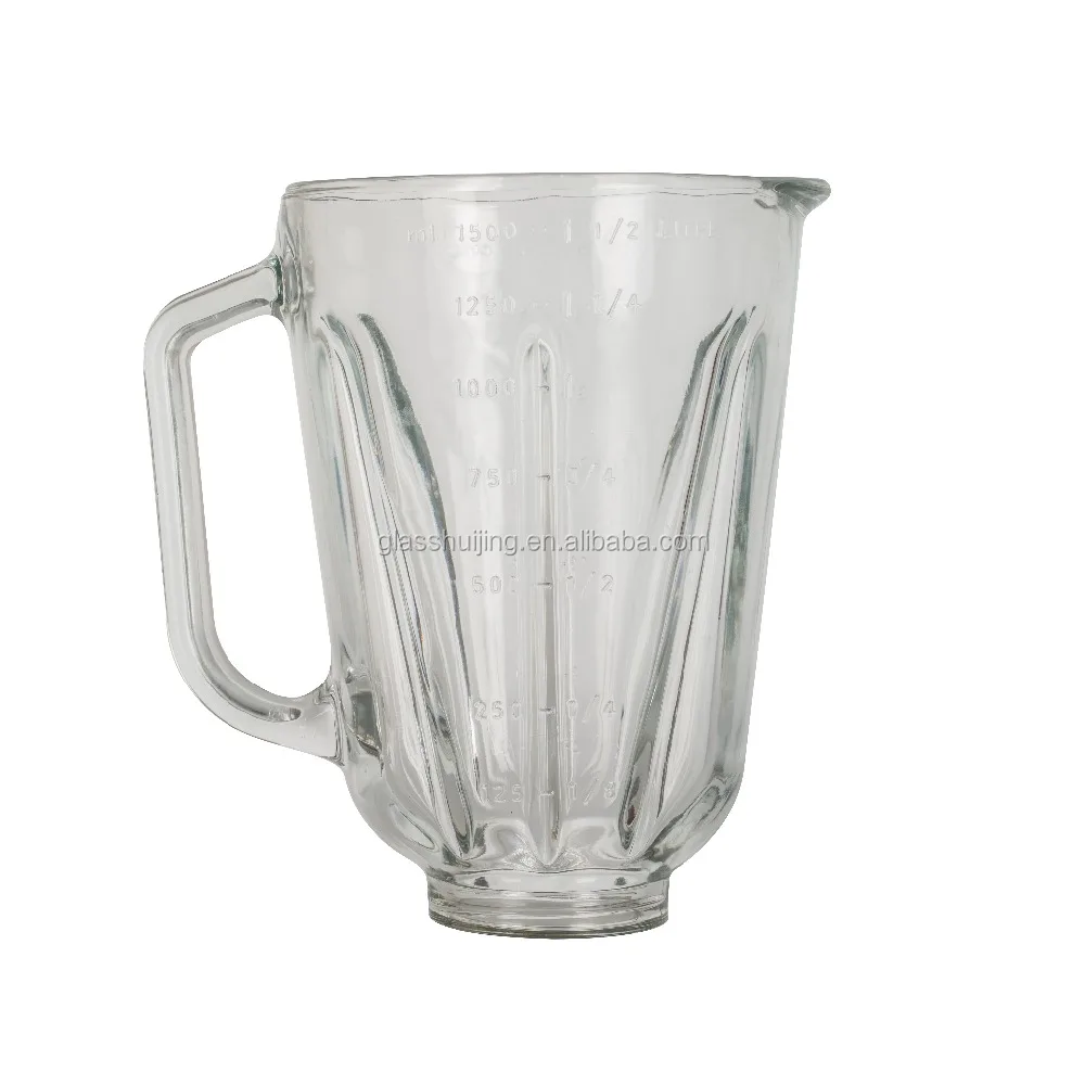 (HB) China manufacturer high quality best vaso de vidrio national blender jar replacement glass jar