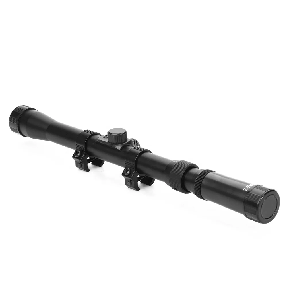 3-7x20 Hunting Scope Cross Reticle Scope 11mm Mounts Red Dot Sight For Hunting