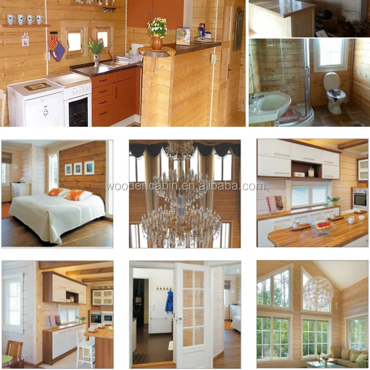 New Style Good Quality Log Cabins Wooden House Manufacturer From China