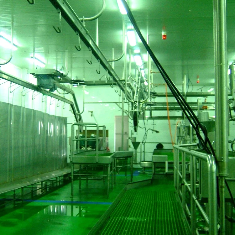 Muslim approved small ruminant sheep slaughterhouse equipment