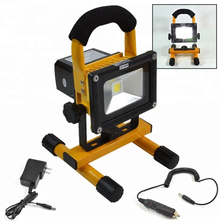 充電式LED投光器 クールホワイト ポータブル 10W 20W 30W 50W LED充電