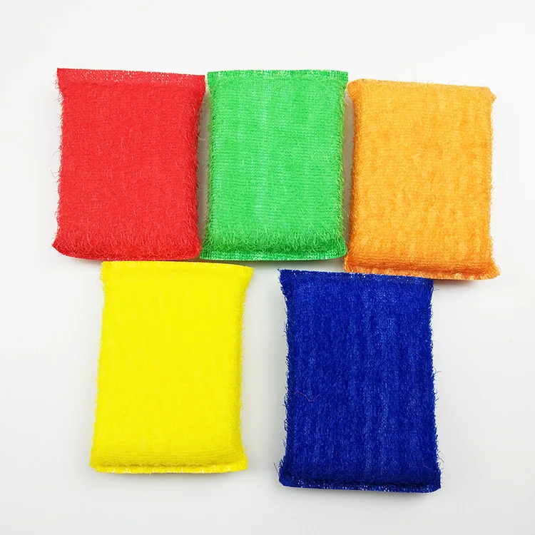 cheap best selling nylon cleaning sponge