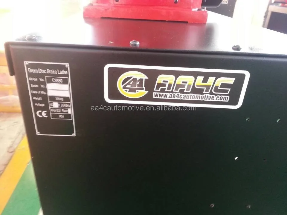 AA4C Full Automatic Car Brake Lathe C9370c  Brake Lathe C9350
