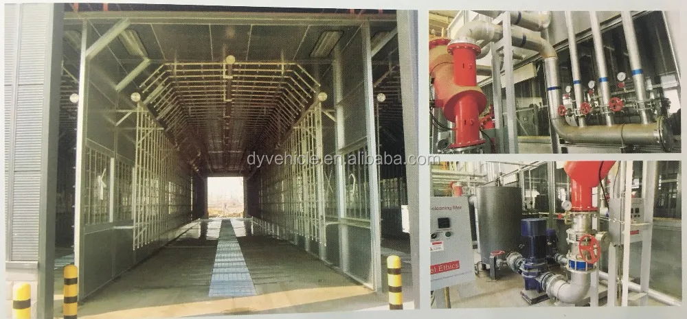 Vehicle Rain and Spray Test Chambers Booths From Duoyuan Equipment