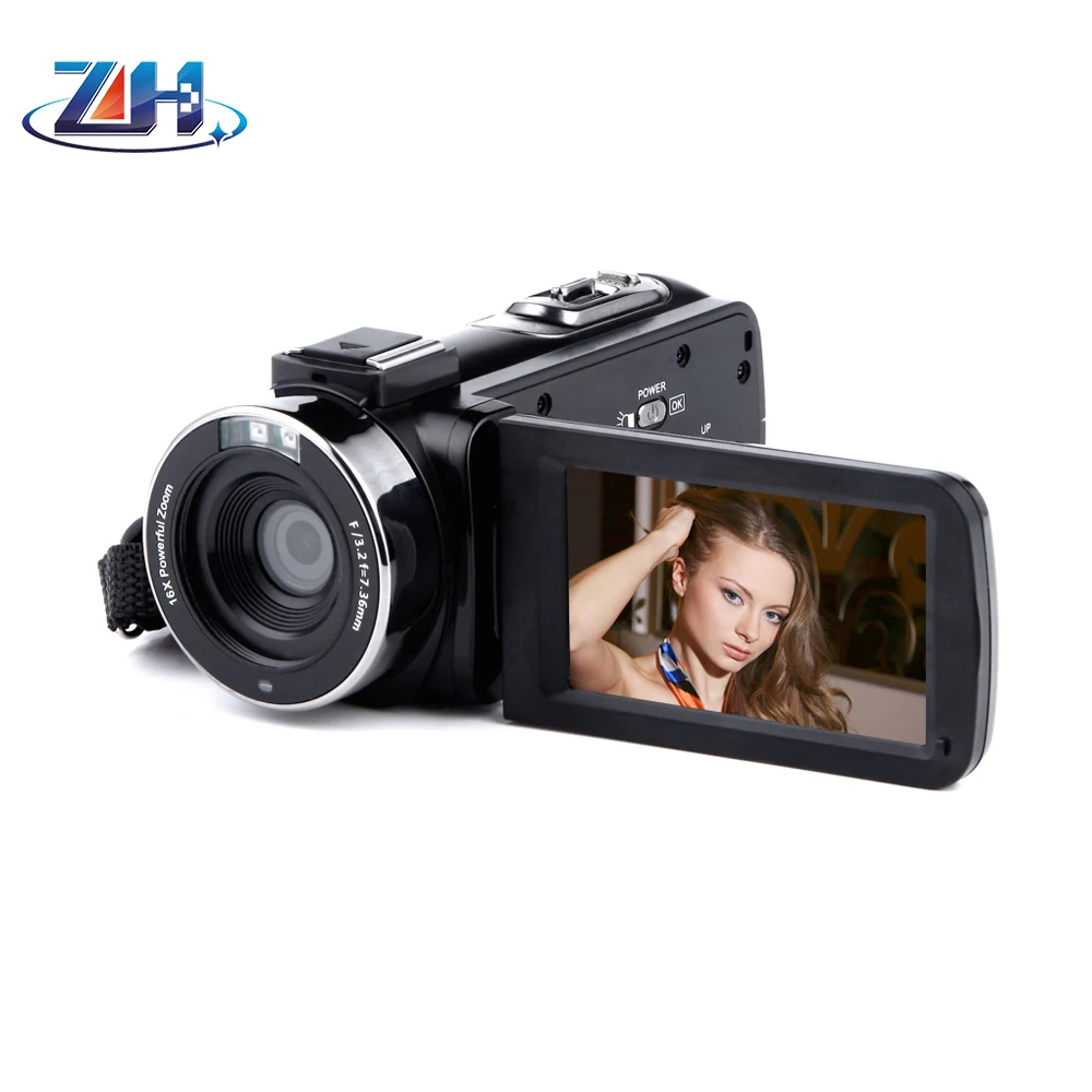 ZIHOTEK Camcorder - 1080P HD, 16MP, 3.0'' LCD Screen
