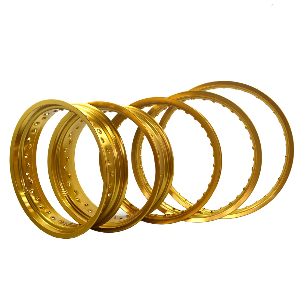 
 Золотые диски Motocross 1,6x21/2,15x19/1,85x19 дюймов из алюминиевого сплава  