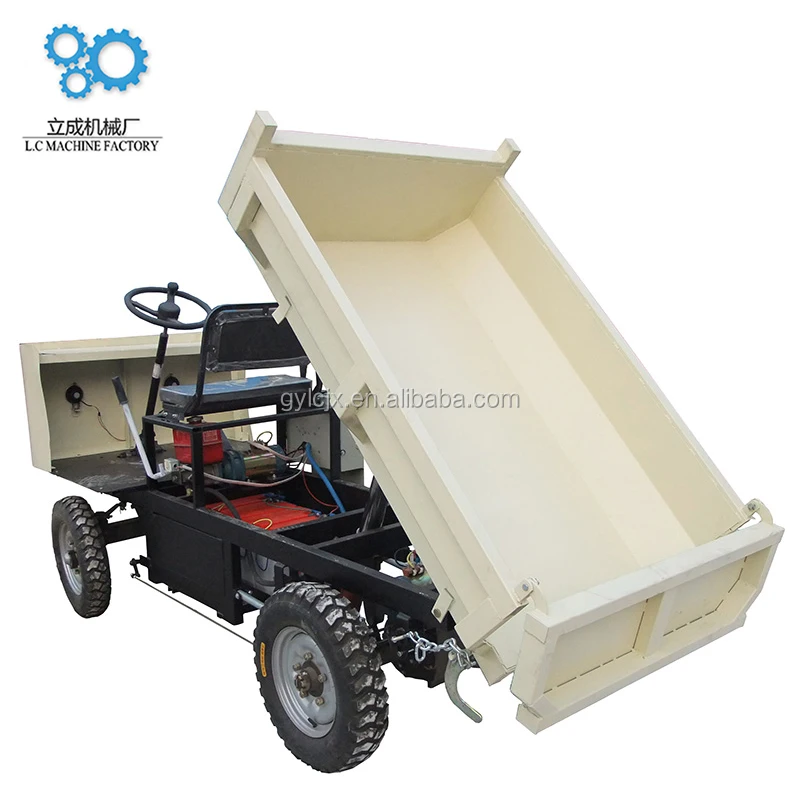 
Новый узор для подземной горной работы или сада, используемый 1 тонна, Электрический мини-самосвал/четырехколесный самосвал AM1453 