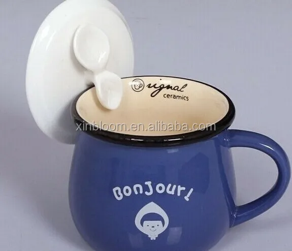 large size creative thicker ceramic breakfast milk/coffee/water mug