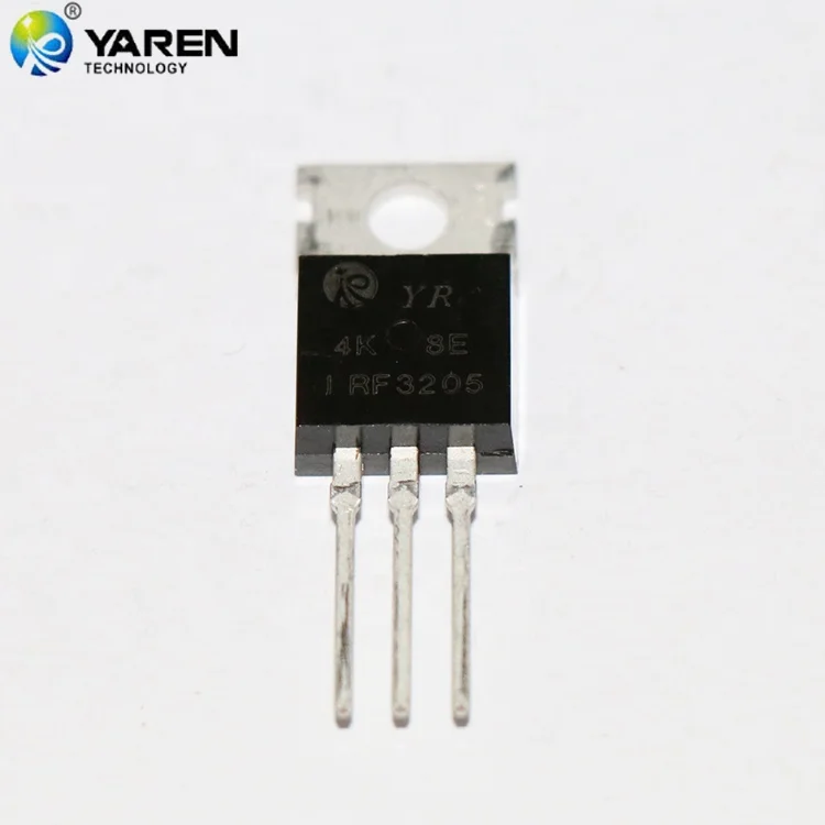 4.4A-110A 55V-500V TO-220 Transistor MOSFET de canal N potencia 