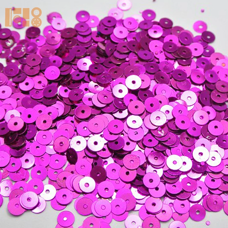 Круглые пайетки из ПВХ для шитья Свадебное