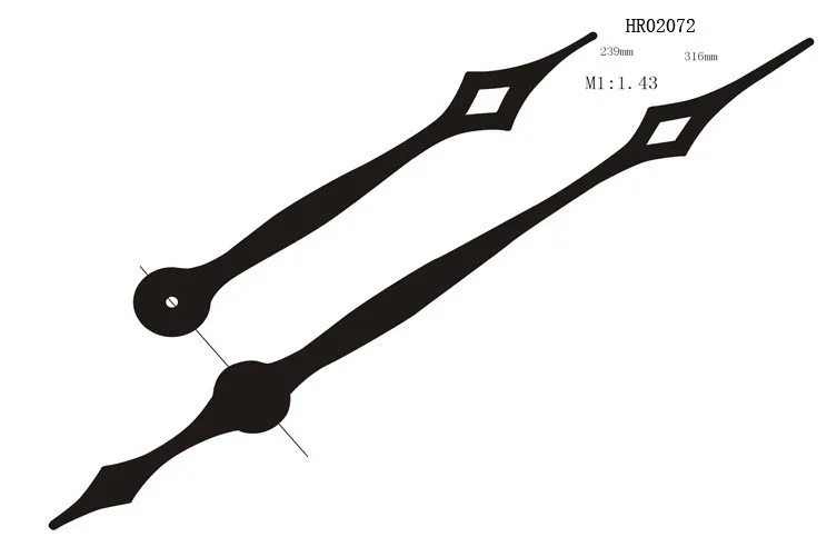 
Большие стрелки для стрелок, Длинные стрелки, высококачественные стрелки для стрелок 