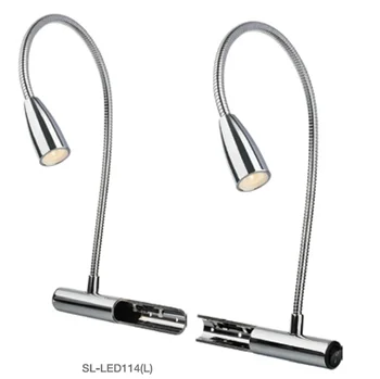 led BED reading lamps with flexible gooseneck