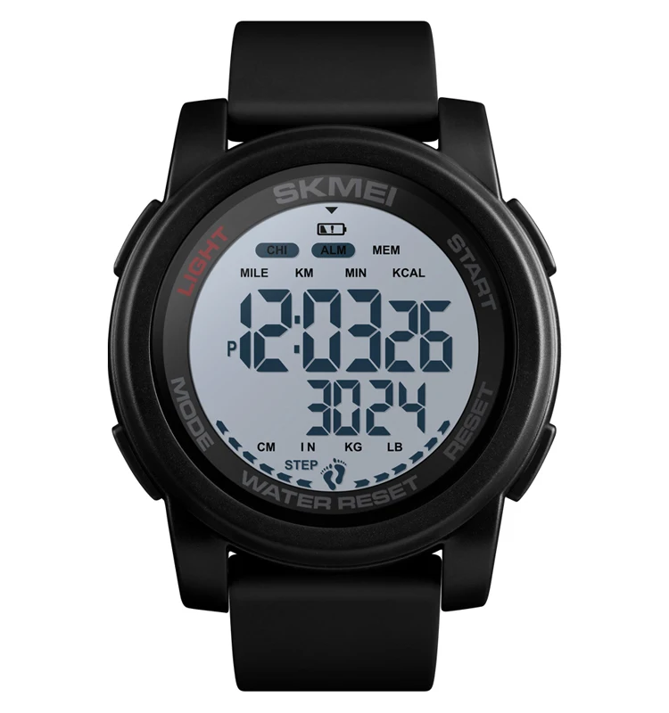 stainless steel back water resistant digital