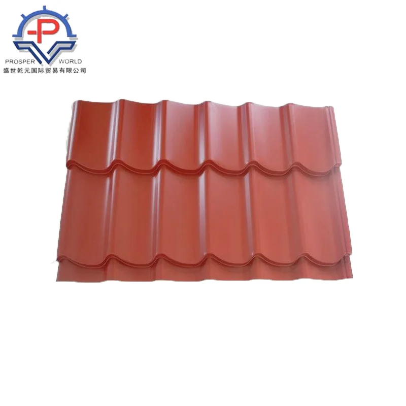 Гофрированная крыша оцинкованного кровельного листа Hs товара