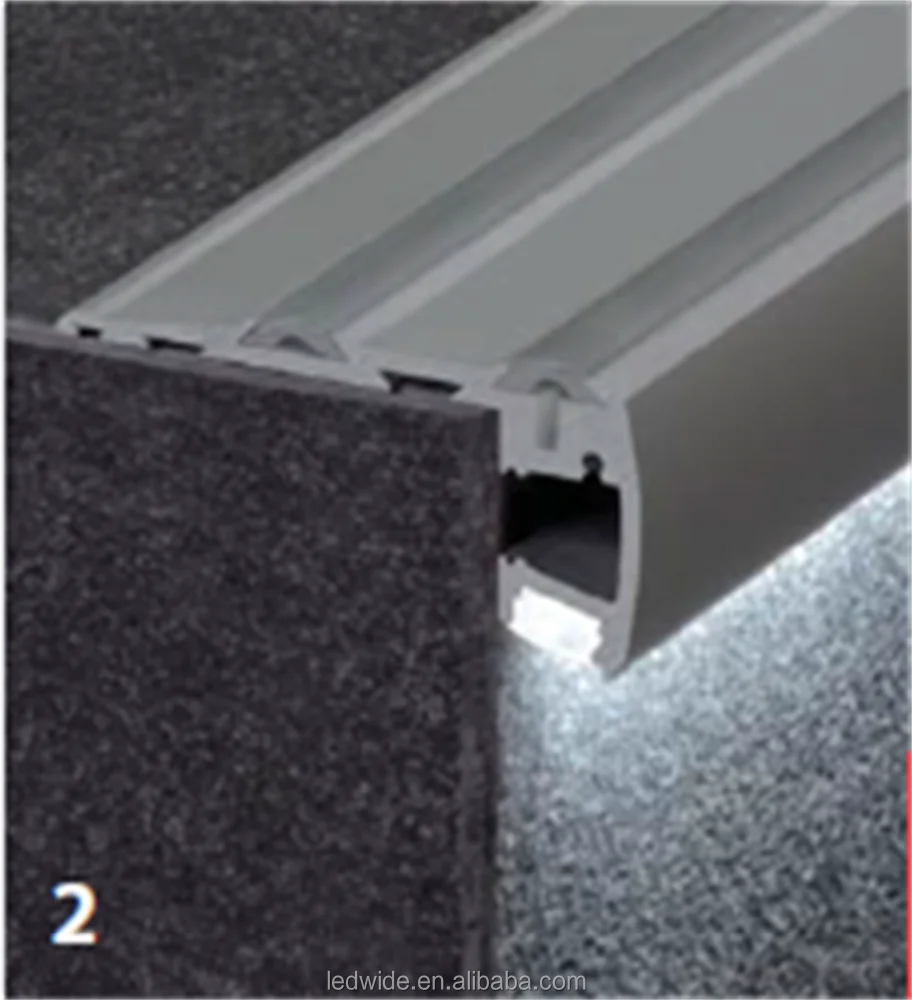New Product Aluminum Led Profile for Stair Lighting
