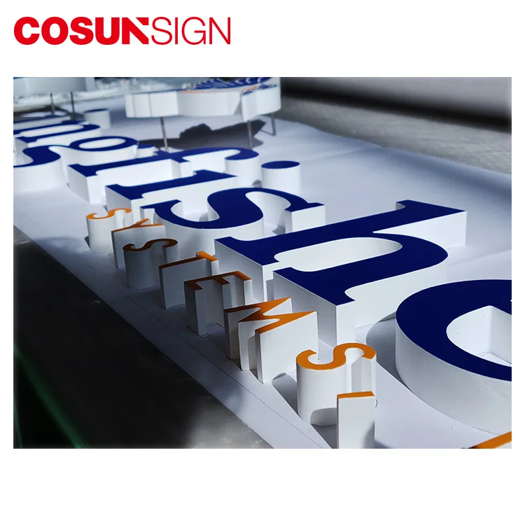 Solid Acrylic Alphabet Letters for Advertising for Mall Company Hospital Park Application