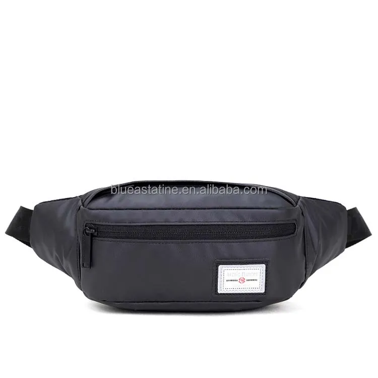 black waterproof fanny pack