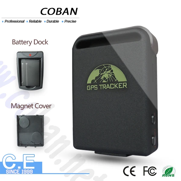 Source hidden devices portable personal gps tracker tk 102b with free tracking platform on