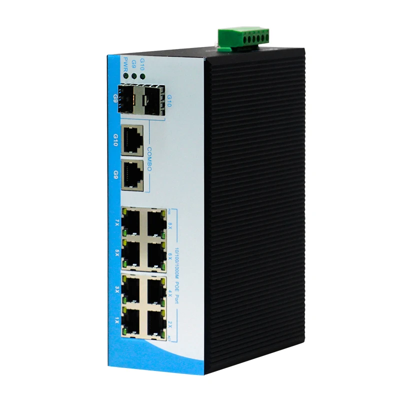 промышленный коммутатор 8 портов
