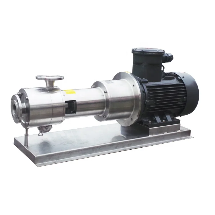 In Line High Speed Shear Homogenizer Pump High Shear Pump Emulsifying Pump