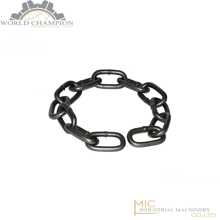 8mm Galvanized / Natural Trailer Safety Chain 1600kg Rated Stamped 417716 Buy Safety