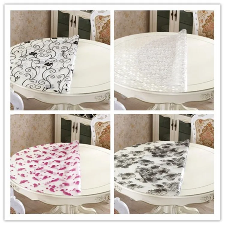 テーブルカバー プロテクター デスクマット テーブルクロス 透明 DIY