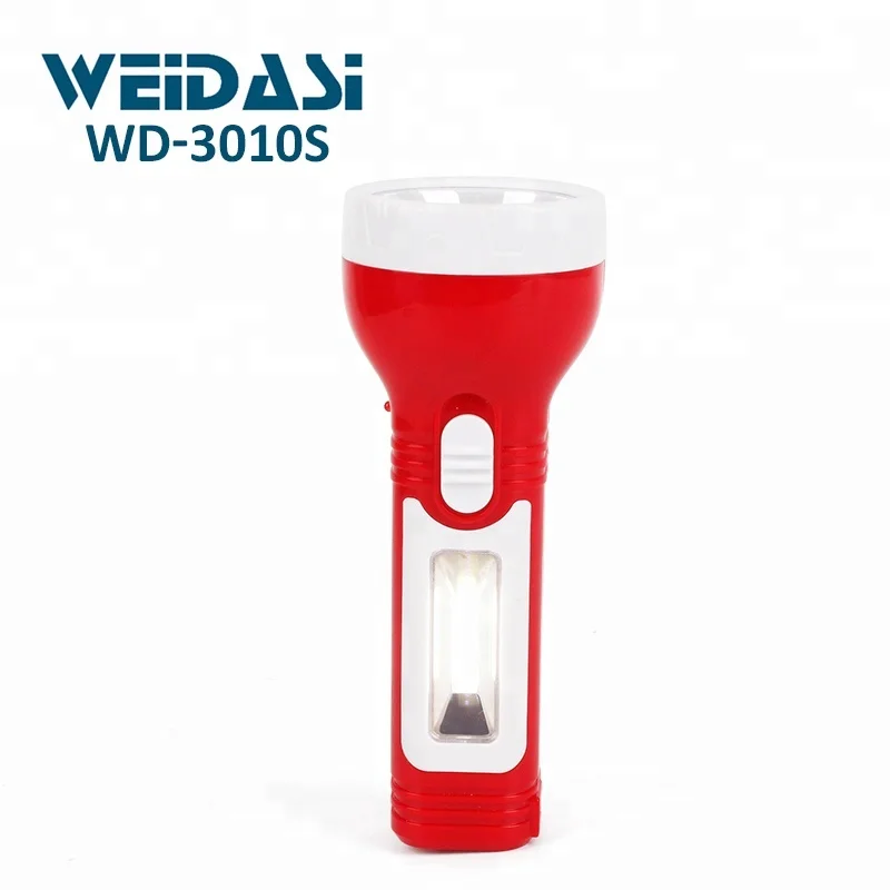 Handheld Rechargeable Torch Light Led Cob Power Flashlight Torch with Solar Panel Flashlight