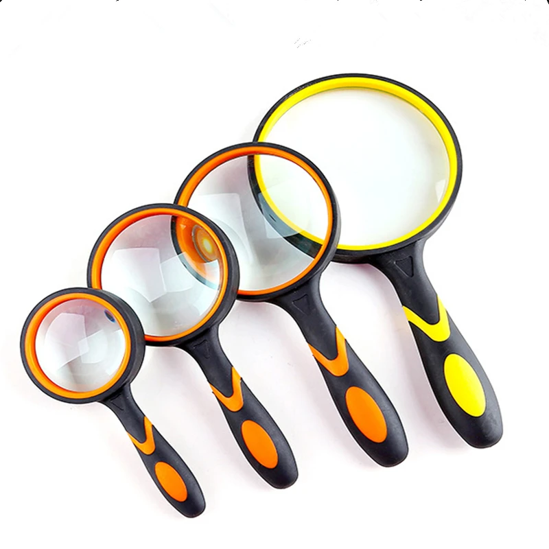 Child Student Portable Magnifying Glass Lupa,Hd Magnifying Glass X10