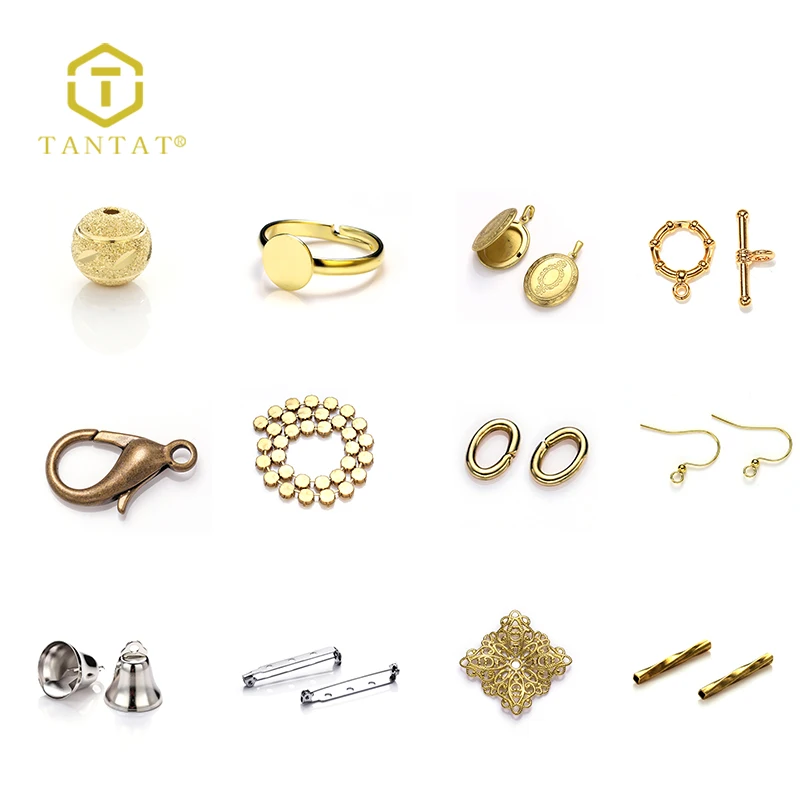 Wholesale Fancy Cone Brass Bead Caps DIY Filigree Bead Caps Flower Findings