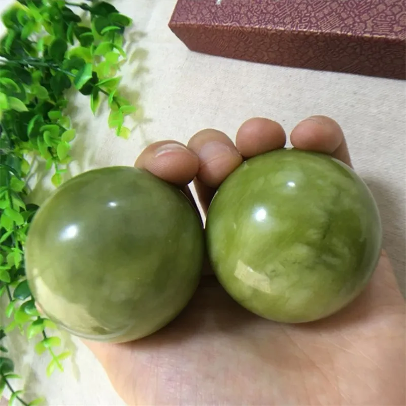 
 Натуральный нефритовый гандбол для тренажерного зала для пожилых людей мяч для упражнений для рук dredge body  