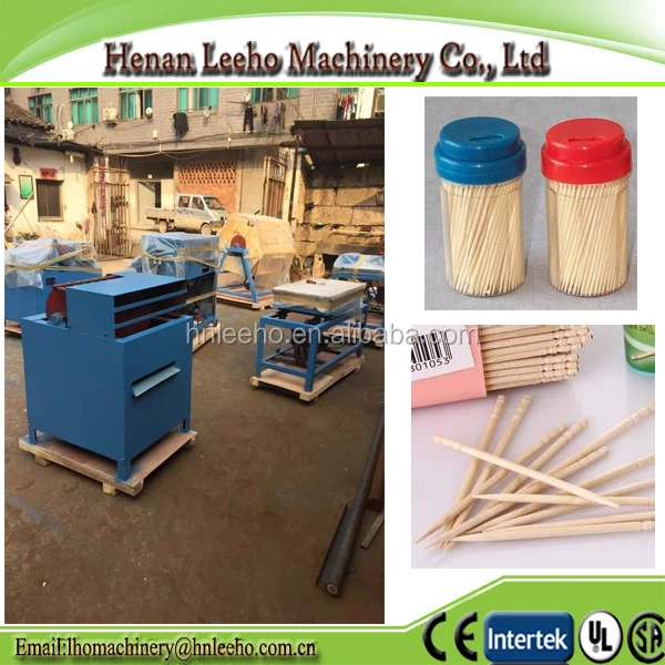 Машина для производства бамбуковых зубочисток по лучшей технологии