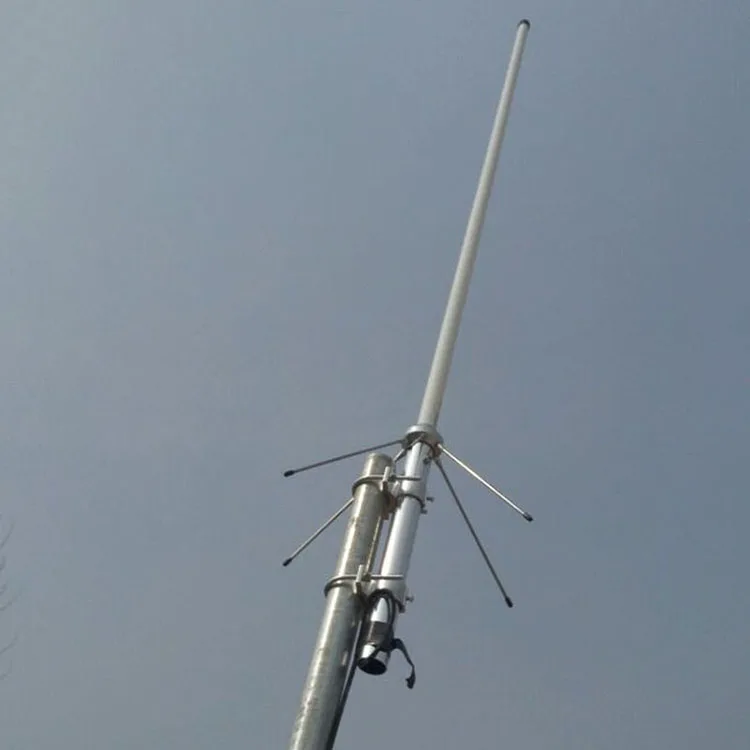 Antena Radio HYS 144/430MHz Uso Rudo Fibra De Vidrio
