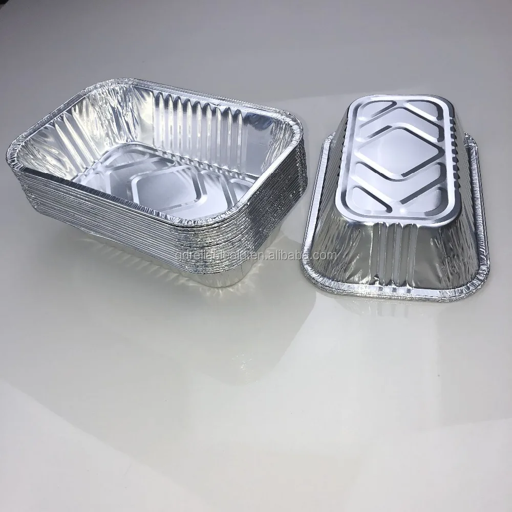 Disposable Aluminum Food Container 20oz Foodtakeout Aluminum Foil Lunch