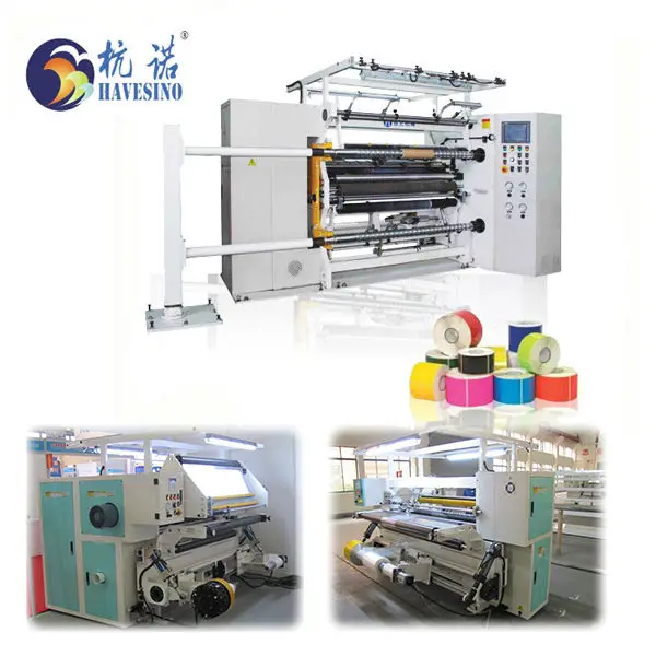 Disposable Paper table cover rolls fabric slitting machine with great price