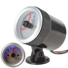 2″ 52mm 0~8000RPM Blue Light Tachometer Tach Gauge with Holder Cup for Auto Car