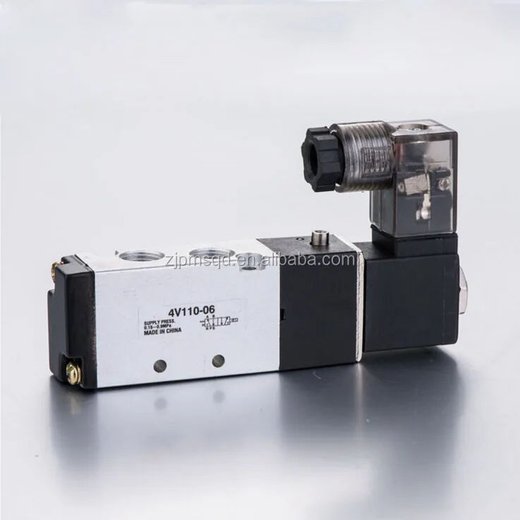 Pneumatic Solenoid Air Valve 5 Port 2 Position 2/5 Way 1/8" Bsp 4v110