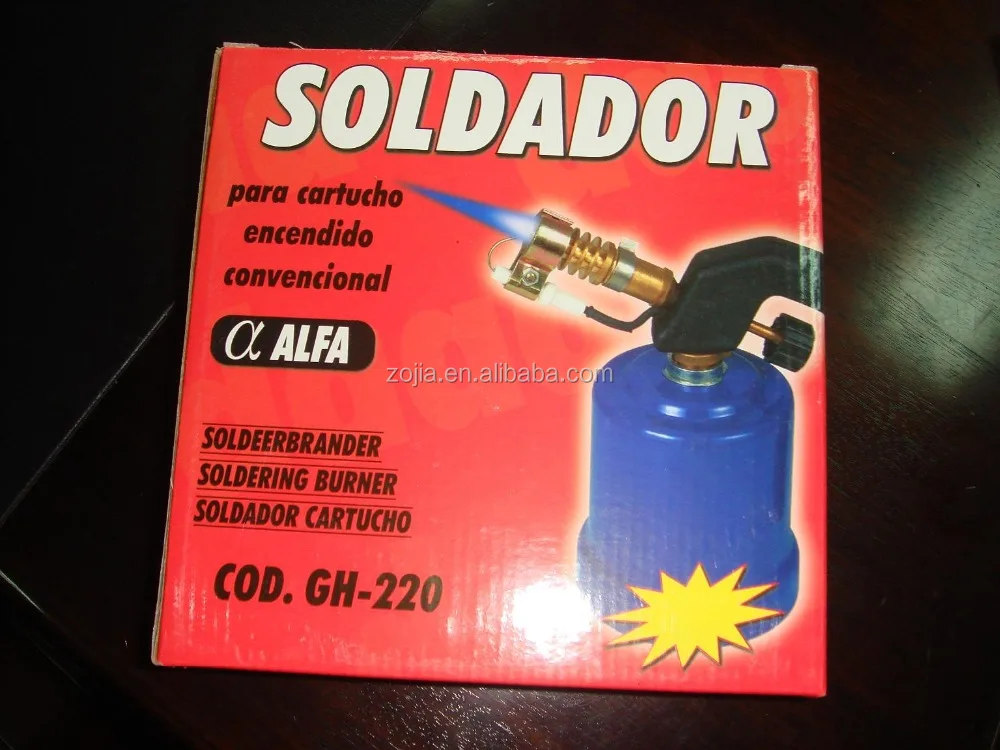 Gas Blow Torch Gas Lighter with Gas Cartridge 190g ZJ-N03