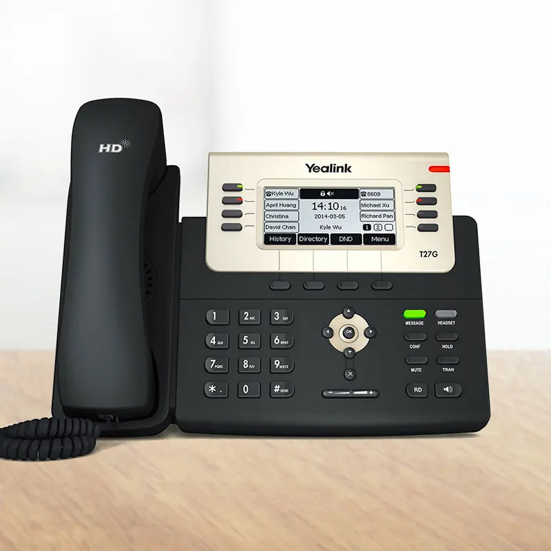 Telefone IP de Entrada Modelo Antigo Yea-link Marca T19P E2 / T21P